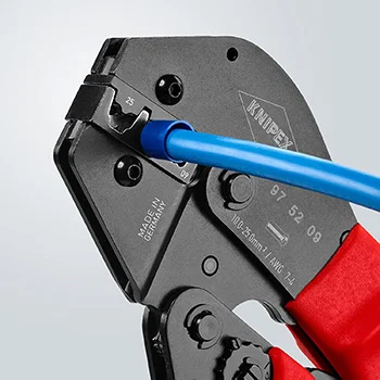 Knipex krimp klešta za izolovane i neizolovane hilzne 10-25mm² 97 52 09-2