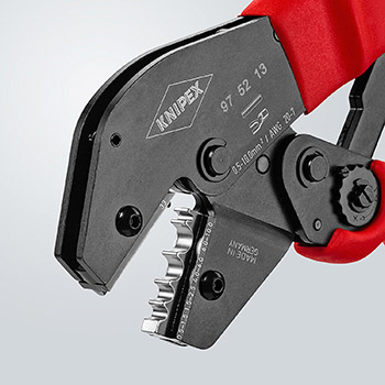 Knipex krimp klešta za neizolovane stopice i konektore 0.5-10.0mm² 97 52 13-2