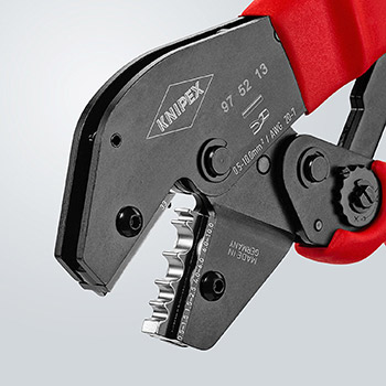 Knipex krimp klešta za neizolovane stopice i konektore 0.5-10.0mm² 97 52 13 Knipex krimp klešta za neizolovane stopice i konektore 0.5-10.0mm² 97 52 13