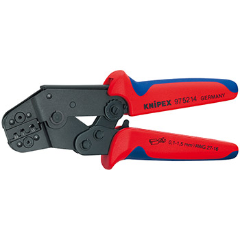 Knipex kratka krimp klešta za neizolovane otvorene konektore 0.1-1.5mm² 97 52 14 Knipex kratka krimp klešta za neizolovane otvorene konektore 0.1-1.5mm² 97 52 14