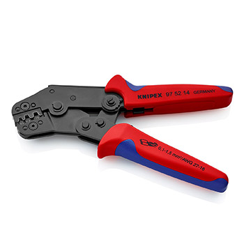 Knipex kratka krimp klešta za neizolovane otvorene konektore 0.1-1.5mm² 97 52 14-1