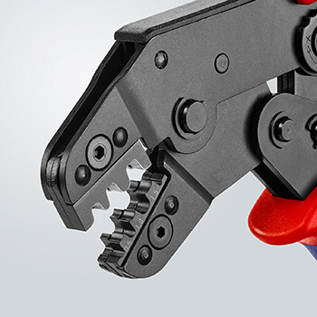 Knipex kratka krimp klešta za neizolovane otvorene konektore 0.1-1.5mm² 97 52 14-2