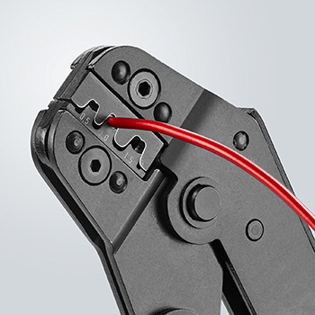 Knipex kratka krimp klešta za neizolovane otvorene konektore 0.1-1.5mm² 97 52 14 Knipex kratka krimp klešta za neizolovane otvorene konektore 0.1-1.5mm² 97 52 14