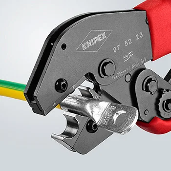Knipex krimp klešta za neizolovane stopice i spojnice 16+25mm² 97 52 23 Knipex krimp klešta za neizolovane stopice i spojnice 16+25mm² 97 52 23