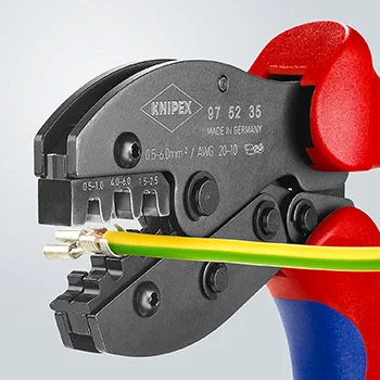 Knipex krimp klešta PreciForce za neizolovane otvorene konektore 0.5-6.0mm² 97 52 35 Knipex krimp klešta PreciForce za neizolovane otvorene konektore 0.5-6.0mm² 97 52 35