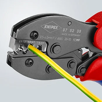 Knipex krimp klešta PreciForce za neizolovane otvorene konektore 0.5-6.0mm² 97 52 35 Knipex krimp klešta PreciForce za neizolovane otvorene konektore 0.5-6.0mm² 97 52 35