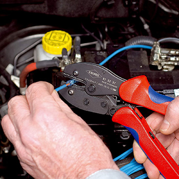 Knipex krimp klešta PreciForce za termoskupljajuće konektore 0,5-6mm² 97 52 37 Knipex krimp klešta PreciForce za termoskupljajuće konektore 0,5-6mm² 97 52 37