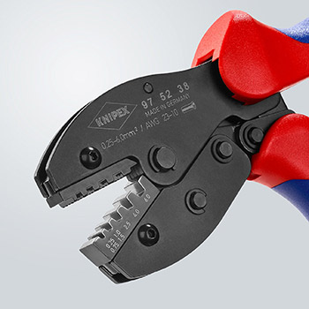Knipex krimp klešta PreciForce za izolovane i neizolovane hilzne 97 52 38 Knipex krimp klešta PreciForce za izolovane i neizolovane hilzne 97 52 38