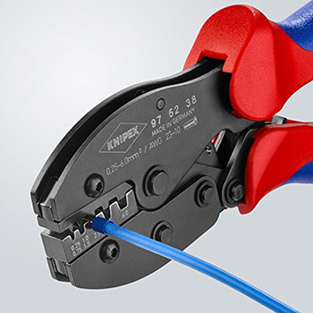Knipex krimp klešta PreciForce za izolovane i neizolovane hilzne 97 52 38 Knipex krimp klešta PreciForce za izolovane i neizolovane hilzne 97 52 38