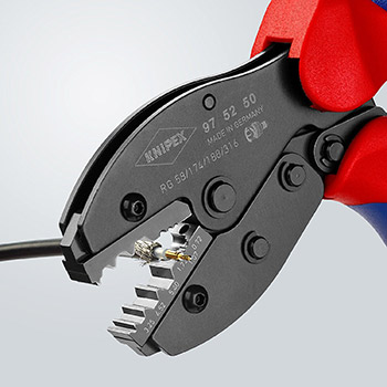Knipex krimp klešta PreciForce za koaksijalne BNC konektore 97 52 50 Knipex krimp klešta PreciForce za koaksijalne BNC konektore 97 52 50