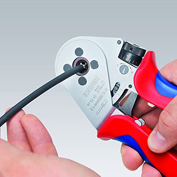 Knipex krimp klešta sa četiri trna za tokarene kontakte 250mm 97 52 65 A Knipex krimp klešta sa četiri trna za tokarene kontakte 250mm 97 52 65 A