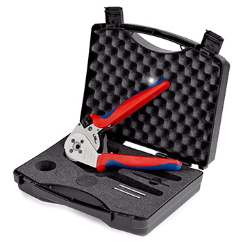 Knipex krimp klešta sa četiri trna za tokarene kontakte 230mm 97 52 65 Knipex krimp klešta sa četiri trna za tokarene kontakte 230mm 97 52 65