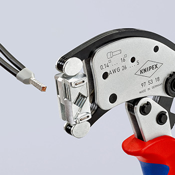 Knipex Twistor16® samopodešavajuća krimp klešta za hilzne 0,14-16mm² 97 53 18-8