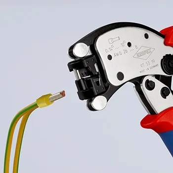 Knipex Twistor®T samopodešavajuća krimp klešta za hilzne 0,14-10mm² 97 53 19-7