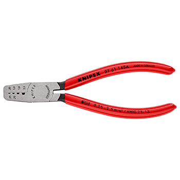 Knipex klešta za krimpovanje hilzni (kablovskih završetaka) 145mm 97 61 145 A-2