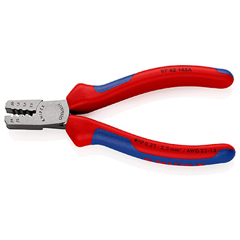 Knipex klešta za krimpovanje hilzni (kablovskih završetaka) 145mm 97 62 145 A-1