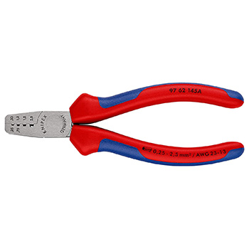 Knipex klešta za krimpovanje hilzni (kablovskih završetaka) 145mm 97 62 145 A-2