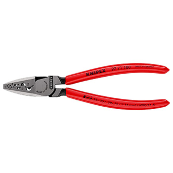 Knipex klešta za krimpovanje hilzni (kablovskih završetaka) 180mm 97 71 180-2