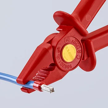 Knipex klešta kombinovana PVC 1000V VDE 180mm 98 62 01 Knipex klešta kombinovana PVC 1000V VDE 180mm 98 62 01