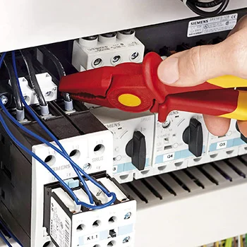 Knipex klešta kombinovana PVC 1000V VDE 180mm 98 62 01 Knipex klešta kombinovana PVC 1000V VDE 180mm 98 62 01