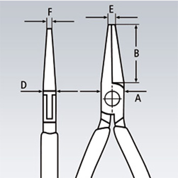 Knipex klešta za hvatanje za elektroniku 115mm 35 31 115-2