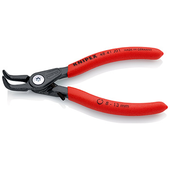 Knipex precizna klešta za unutrašnje sigurnosne prstenove sa graničnikom kriva 130mm 48 41 J01-1