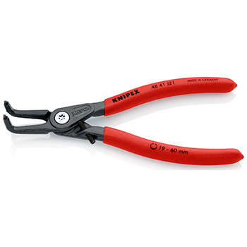 Knipex precizna klešta za unutrašnje sigurnosne prstenove sa graničnikom kriva 165mm 48 41 J21-1