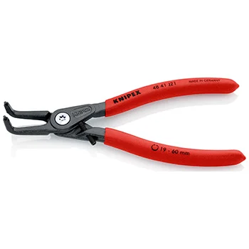 Knipex precizna klešta za unutrašnje sigurnosne prstenove sa graničnikom kriva 165mm 48 41 J21 Knipex precizna klešta za unutrašnje sigurnosne prstenove sa graničnikom kriva 165mm 48 41 J21