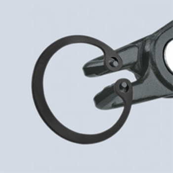 Knipex klešta za unutrašnje sigurnosne prstenove kriva 130mm 44 21 J01-1