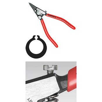 Knipex klešta za pričvrsne sigurnosne prstenove 140mm 46 11 G0 Knipex klešta za pričvrsne sigurnosne prstenove 140mm 46 11 G0