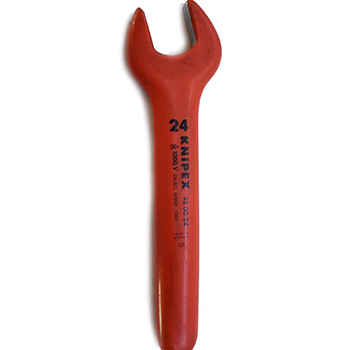 Knipex vilasti ključ jednostrani izolovan 1000V 24mm 98 00 24 Knipex vilasti ključ jednostrani izolovan 1000V 24mm 98 00 24