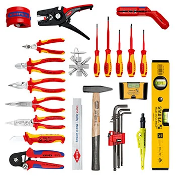 Knipex komplet od 22 alata Elektro u koferu Robust 26 00 21 33 E Knipex komplet od 22 alata Elektro u koferu Robust 26 00 21 33 E