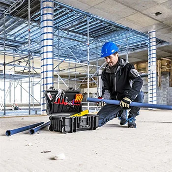 Knipex komplet od 17 alata Plumbing u koferu Robust26 00 21 33 S-5 Knipex komplet od 17 alata Plumbing u koferu Robust26 00 21 33 S-5