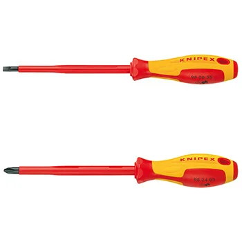 Knipex komplet klešta i odvijača u torbici 00 19 41-4