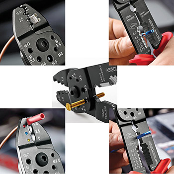 Knipex klešta za izolovane i neizolovane konektore 240mm 97 22 240 Knipex klešta za izolovane i neizolovane konektore 240mm 97 22 240