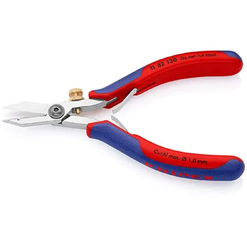 Knipex makaze za skidanje izolacije za elektroniku 140mm 11 82 130 Knipex makaze za skidanje izolacije za elektroniku 140mm 11 82 130