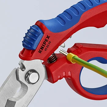 Knipex makaze za električare 180mm 95 05 20 SB Knipex makaze za električare 180mm 95 05 20 SB