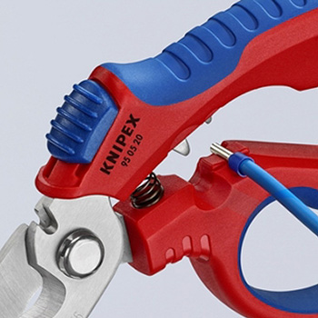 Knipex makaze za električare 180mm 95 05 20 SB Knipex makaze za električare 180mm 95 05 20 SB