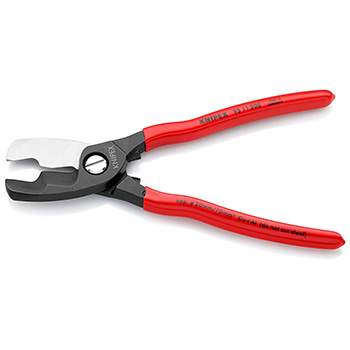 Knipex makaze za kablove sa dvostrukom oštricom 200mm 95 11 200 Knipex makaze za kablove sa dvostrukom oštricom 200mm 95 11 200