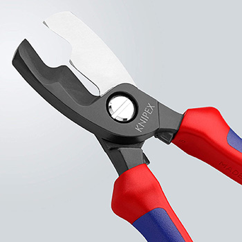 Knipex makaze za kablove sa dvostrukom oštricom 200mm 95 12 200 Knipex makaze za kablove sa dvostrukom oštricom 200mm 95 12 200