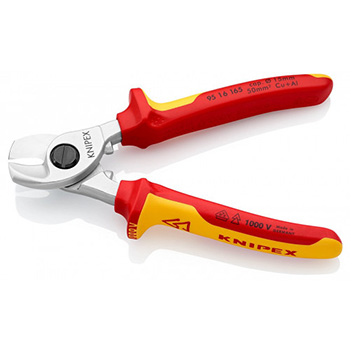 Knipex makaze za kablove 1000V VDE 165mm 95 16 165 Knipex makaze za kablove 1000V VDE 165mm 95 16 165