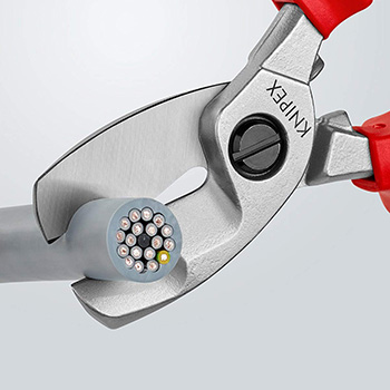 Knipex makaze za kablove izolovane sa dvostrukom oštricom 200mm 95 17 200-1