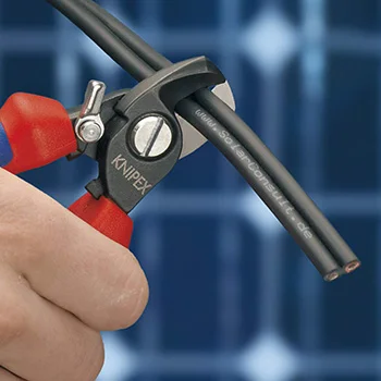 Knipex makaze za kablove sa oprugom za otvaranje 165mm 95 22 165 Knipex makaze za kablove sa oprugom za otvaranje 165mm 95 22 165