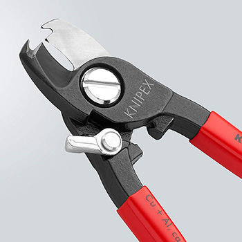Knipex makaze za kablove sa oprugom za otvaranje i skidanjem izolacije 165mm 95 41 165 Knipex makaze za kablove sa oprugom za otvaranje i skidanjem izolacije 165mm 95 41 165