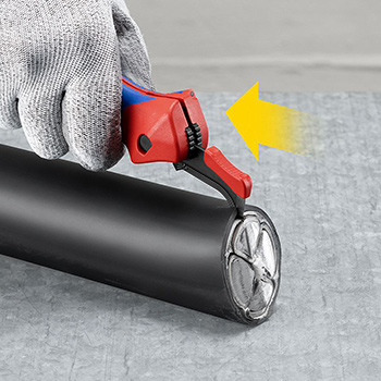 Knipex nož za skidanje izolacije sa krckalicom 16 50 145 SB Knipex nož za skidanje izolacije sa krckalicom 16 50 145 SB