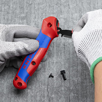 Knipex nož za skidanje izolacije sa krckalicom 16 50 145 SB Knipex nož za skidanje izolacije sa krckalicom 16 50 145 SB