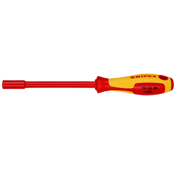 Knipex odvijač nasadni 1000V VDE 6mm 98 03 06 Knipex odvijač nasadni 1000V VDE 6mm 98 03 06