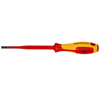 Knipex odvijač Slim ravni 1000V VDE 5,5mm 98 20 55 SL Knipex odvijač Slim ravni 1000V VDE 5,5mm 98 20 55 SL