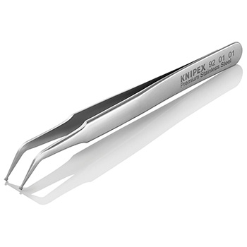 Knipex SMD precizna pinceta zakrivljena 92 01 01 Knipex SMD precizna pinceta zakrivljena 92 01 01