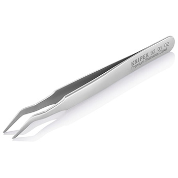 Knipex SMD precizna pinceta zakrivljena 92 01 02 Knipex SMD precizna pinceta zakrivljena 92 01 02